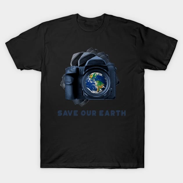 Save Our Earth T-Shirt by VintCam